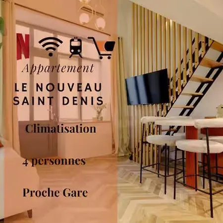 アパート 090 - Le Nouveau Saint Denis - Clim - 4pers *